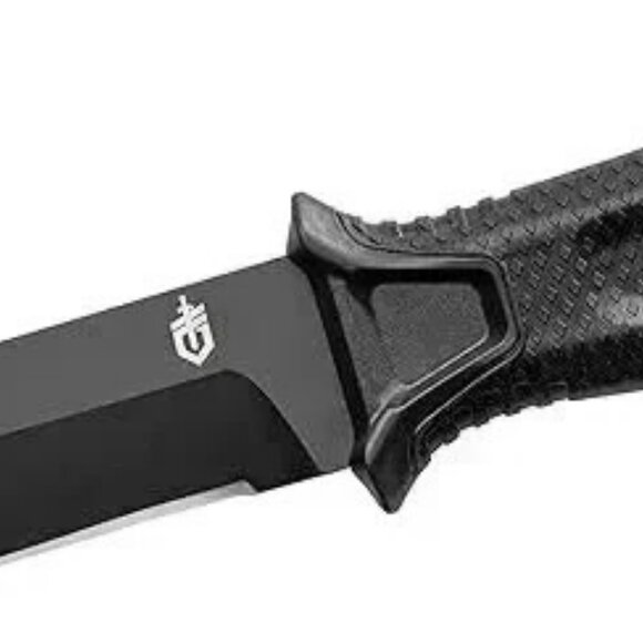 Gerber Gear StrongArm - Fixed Blade, Full Tang Knife - Black, Plain Edge